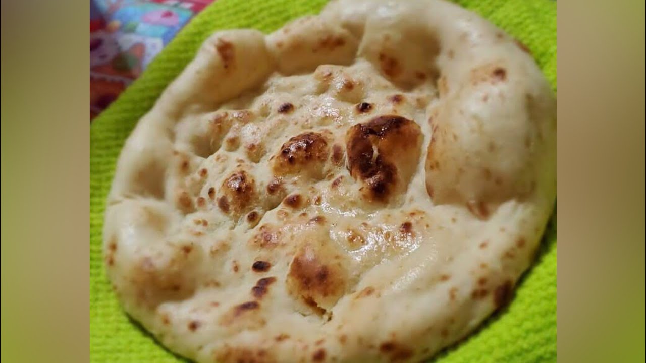 Naan Recipe Without Oven | Naan Bread | Naan In a Cast Iron Skillet | Tawa Style Naan
