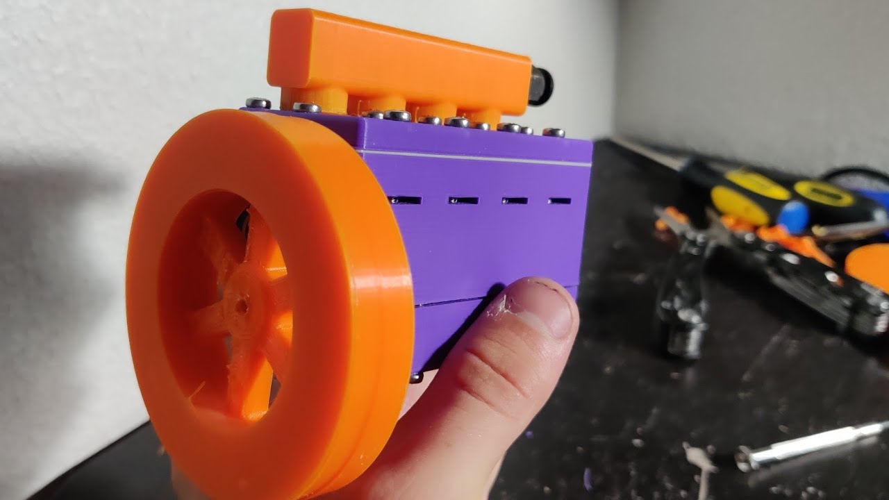 3D Printing A Working R1 Engine - YouTube