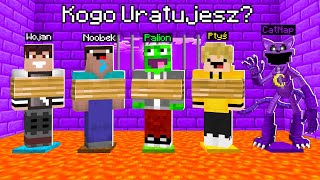 KOGO URATUJESZ z WIĘZIENIA CATNAP w Minecraft?