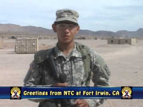 2BCT -- Greetings from NTC -- PFC Salas