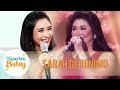 Sarah shares that Regine is a huge influence on her music | Magandang Buhay