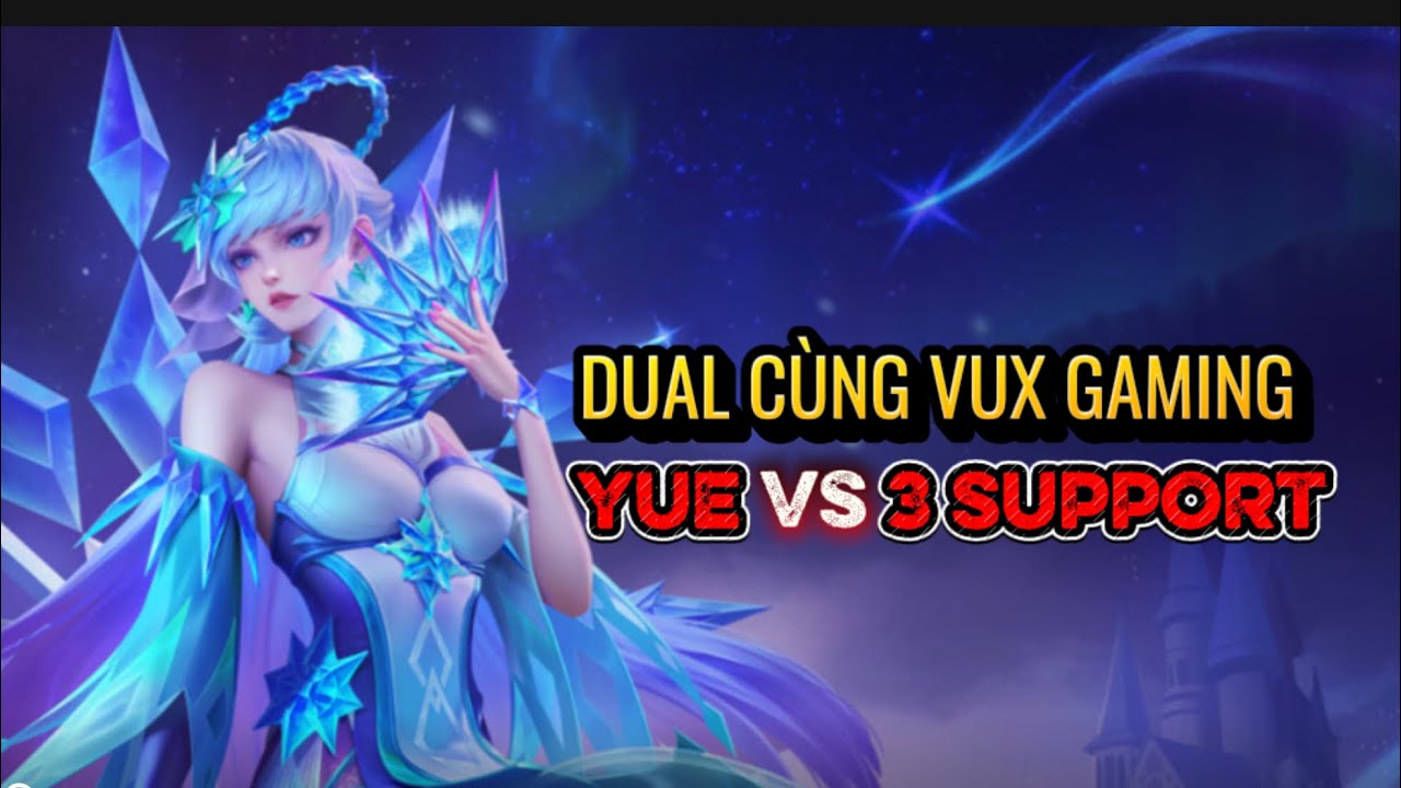 YUEBANFANS - Leo Rank Cùng VUX GAMING, Team YUE Đối Đầu Với 3 Support 