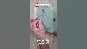 3D printed gear clock #diy #3dprinted #gearclock #clock