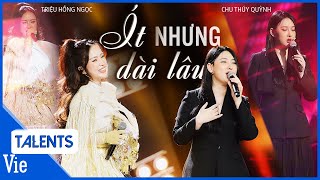 Chu Thúy Quỳnh hội ngộ người chị Triệu Hồng Ngọc, song ca "Ít Nhưng Dài Lâu" cực hay | LẠ LẮM À NHA