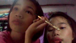 7 minute make up challenge by santha(lya)ft lorna(nana)