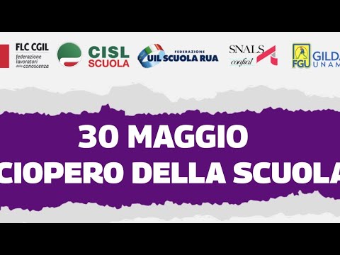 Sciopero scuola 30 maggio, manifestazione a Roma. Le voci dei sindacati