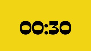 🕒 30-Second Countdown Timer No Music⏱️ | Time's Ticking! Hurry Up! ⏳Timer Galaxy