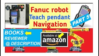 Function of the teach pendant Keypad and MENU of the Fanuc Robot