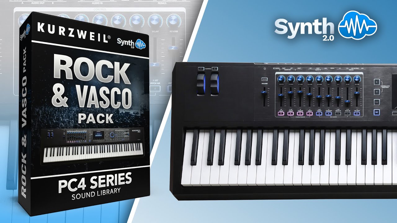 ROCK & VASCO PACK (26 new sounds) | KURZWEIL PC4 / K2700 | SOUND
