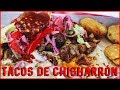 TACOS DE CHICHARRÓN NORTEÑO