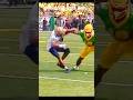 Best WR Stiff Arm 🤣🤣  #football #shorts