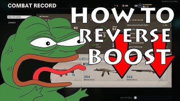 i started reverse boosting