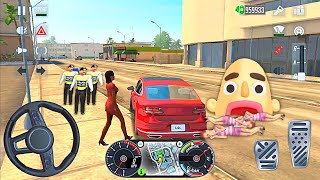 개인 주유소 정류장 UBER 자동차 운전 게임 모바일 - Taxi Sim 2022 Evolution 시뮬레이터 screenshot 5