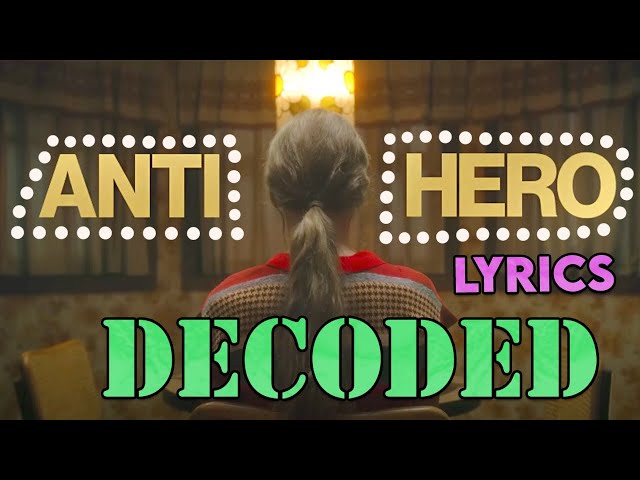 Anti Hero Lyrics DECODED | Taylor Swift Midnights .... I'M BACK BABY! class=