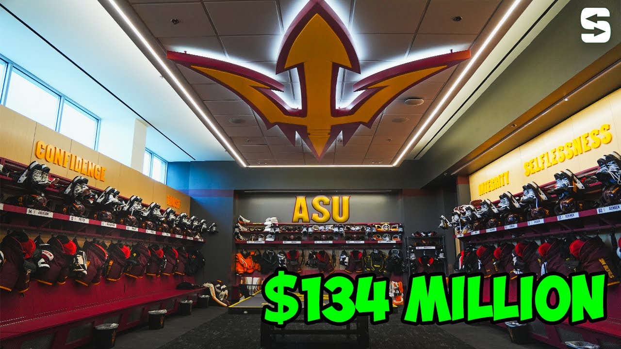 Inside Arizona State's $134 MILLION Hockey Arena!