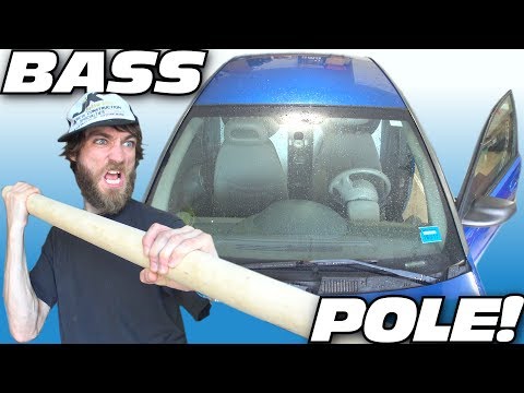 LOUDER BASS w/ Wooden BRACE: How To Install Custom Car Audio ROOF &amp; Windshield BRACING