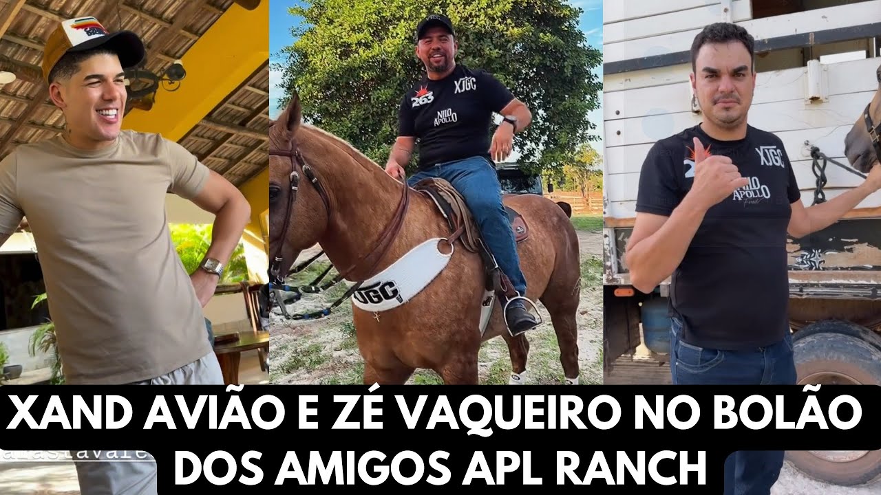 XAND AVIÃO E ZÉ VAQUEIRO NO BOLÃO DOS AMIGOS APL RANCH CAMPEONATO PORTINHA