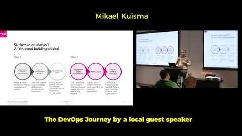 DevSecOps & Quality Assurance, Helsinki 2019: The DevOps Journey by Mikael Kuisma, DNA