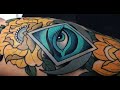  neo traditional tattoo   tattoo time lapse