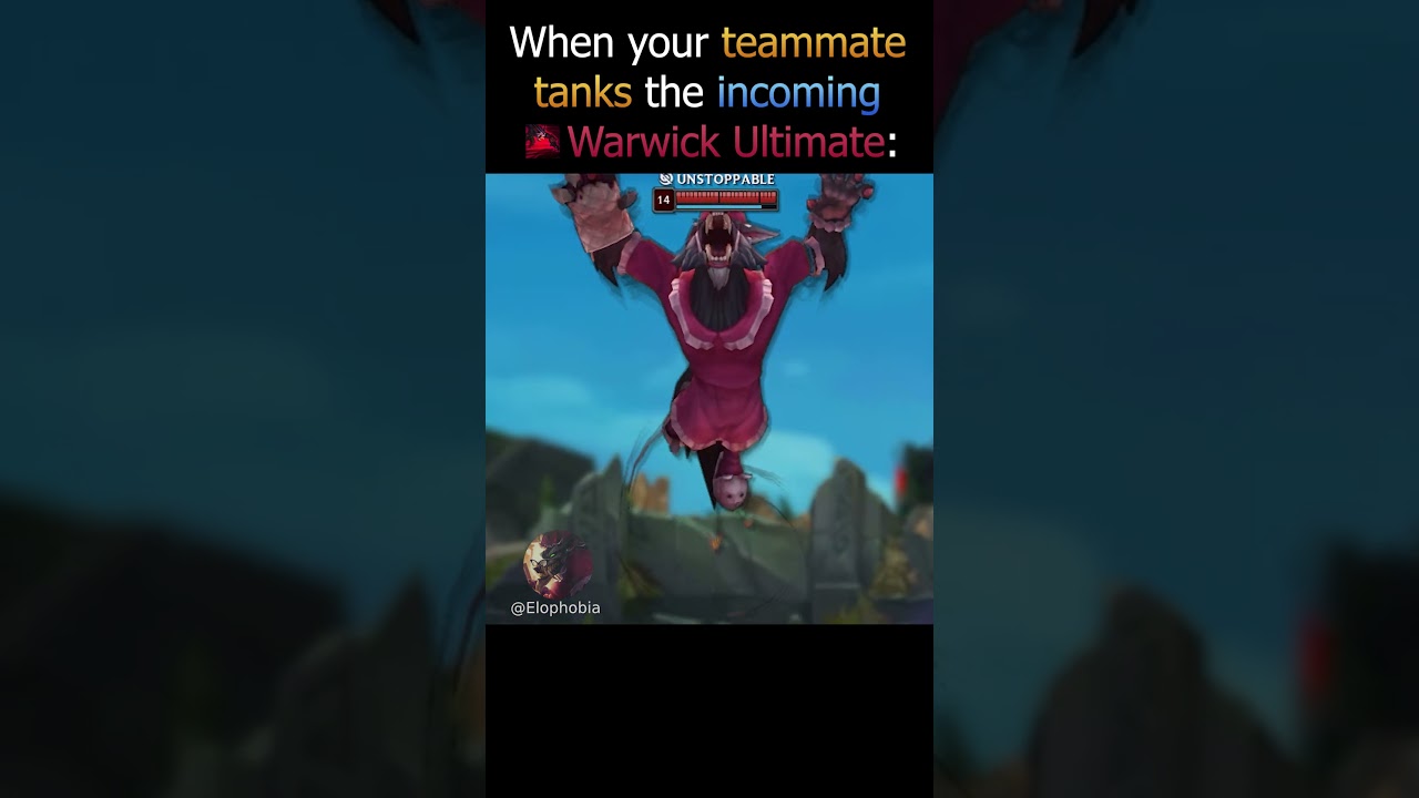 When Your Teammate Tanks The Warwick Ultimate 