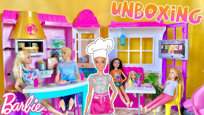 Conjunto Barbie Restaurante Cozinhar e Grelhar Mattel - Fátima Criança