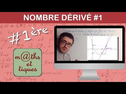 Calculer le nombre dérivé (1) - Première