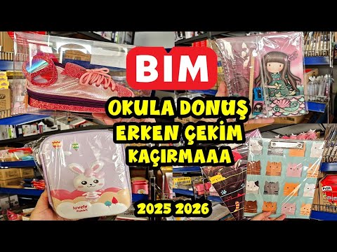 BİM OKULA DÖNÜŞ ERKEN ÇEKİM 2025🔔BAYILACAKSINIZ🎀BİM OKUL MALZEMELERİ💯BİM OKUL ALIŞVERİŞİ HARİKA