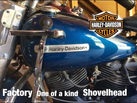 Factory tank shift shovelhead