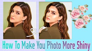 How To Make picture more smooth and shiny 😍❤ #kritisanon #picsartedit screenshot 2