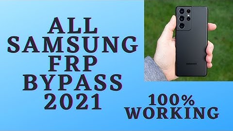 Samsung Frp Tool 2021 | All Samsung Frp Bypass 100% Working