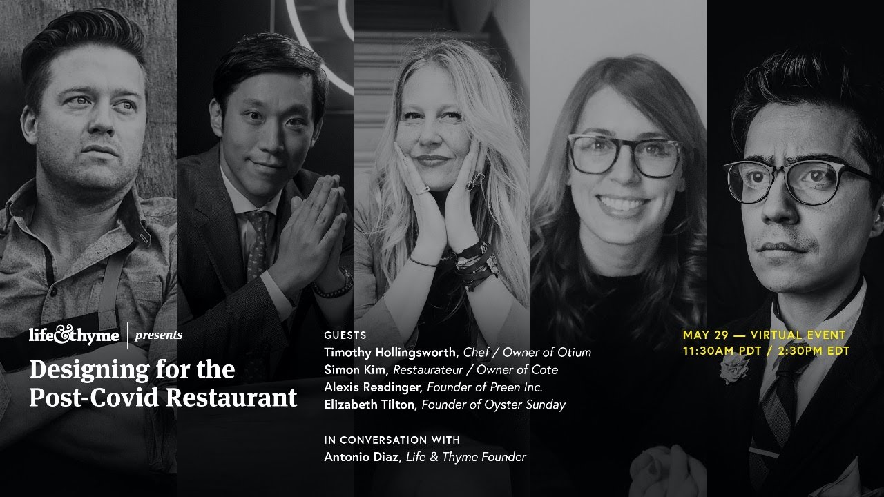 Webinar: Designing for the Post-Covid Restaurant