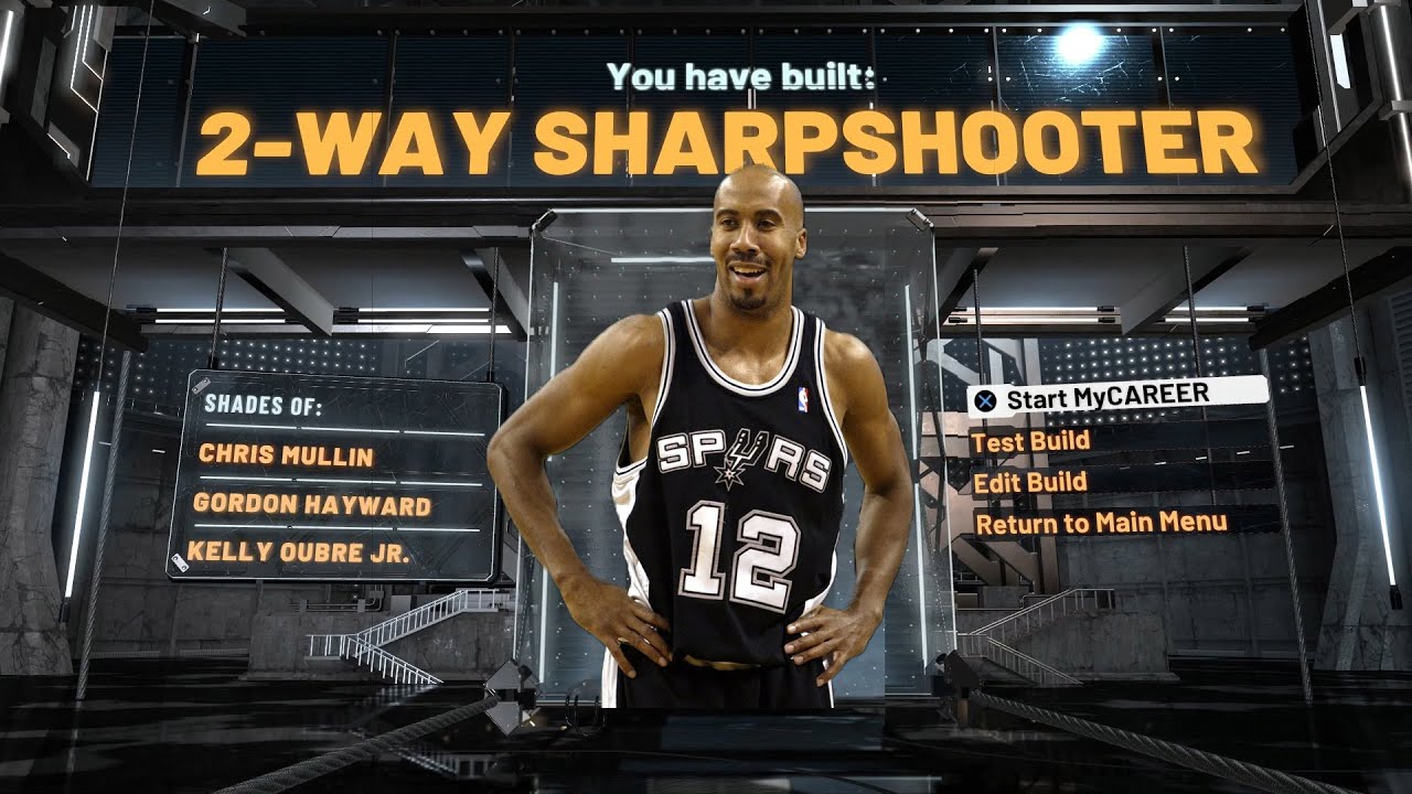 NBA 2K21 BRUCE BOWEN BUILD IS A LOCKDOWN SNIPER 9 HOF BADGES SHOOTS