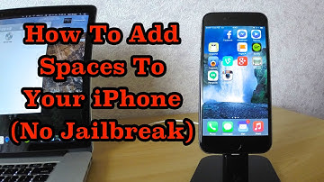 How to add spaces on your iPhone (No Jailbreak)