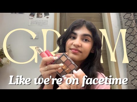 GRWM like we're on facetime ✨💗🎀
