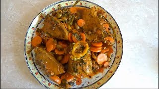 كيفية طهي وتحضير شرائح التونة مع المرق بالطريقة المغربية المطبخ المغربي
