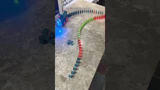 Unlimited Fun with Automatic Domino Train for Kids! #DominoTrain #FamilyFun