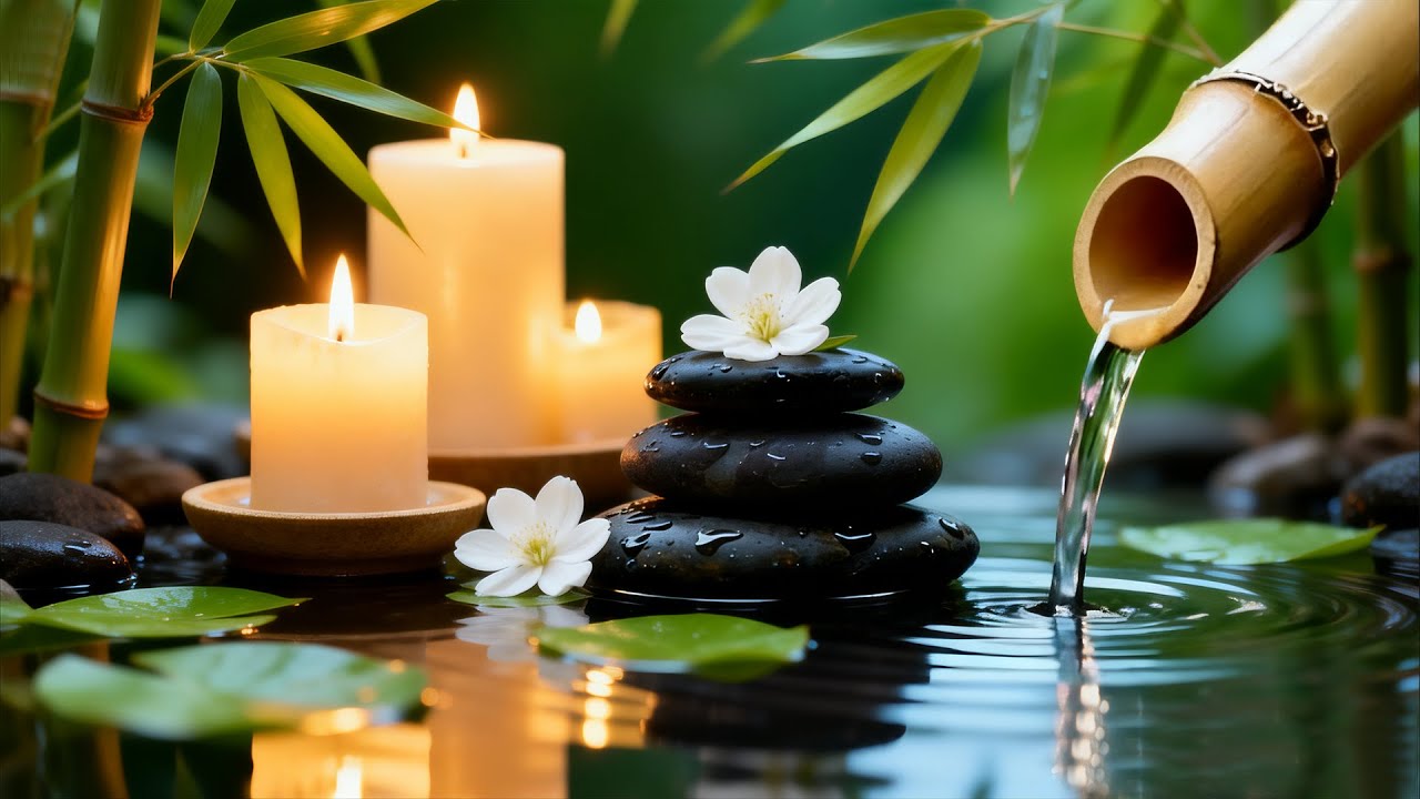 Play This Before Sleep 😴 Calm Piano & Flowing Water