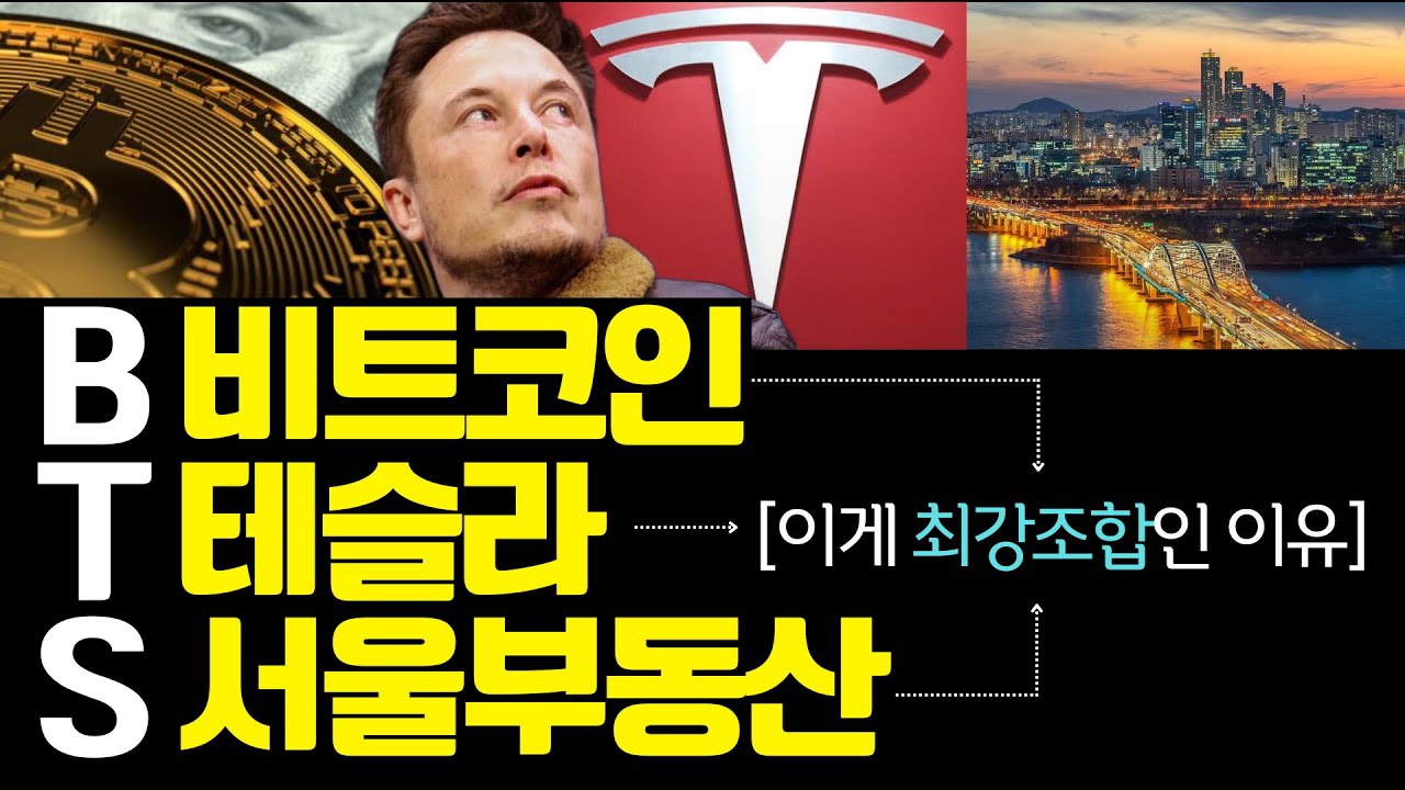 왜 ‘비트코인 + 테슬라 + 서울부동산’이 최강이지? (30분 투자플랜)