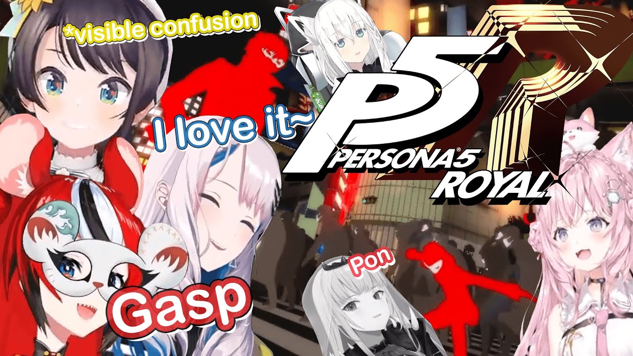 Hololive reacts to Persona 5 Royal Intro【Clip/Subtitles】