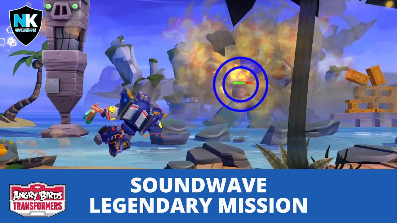 Angry Birds Transformers - Soundwave - Legendary Mission
