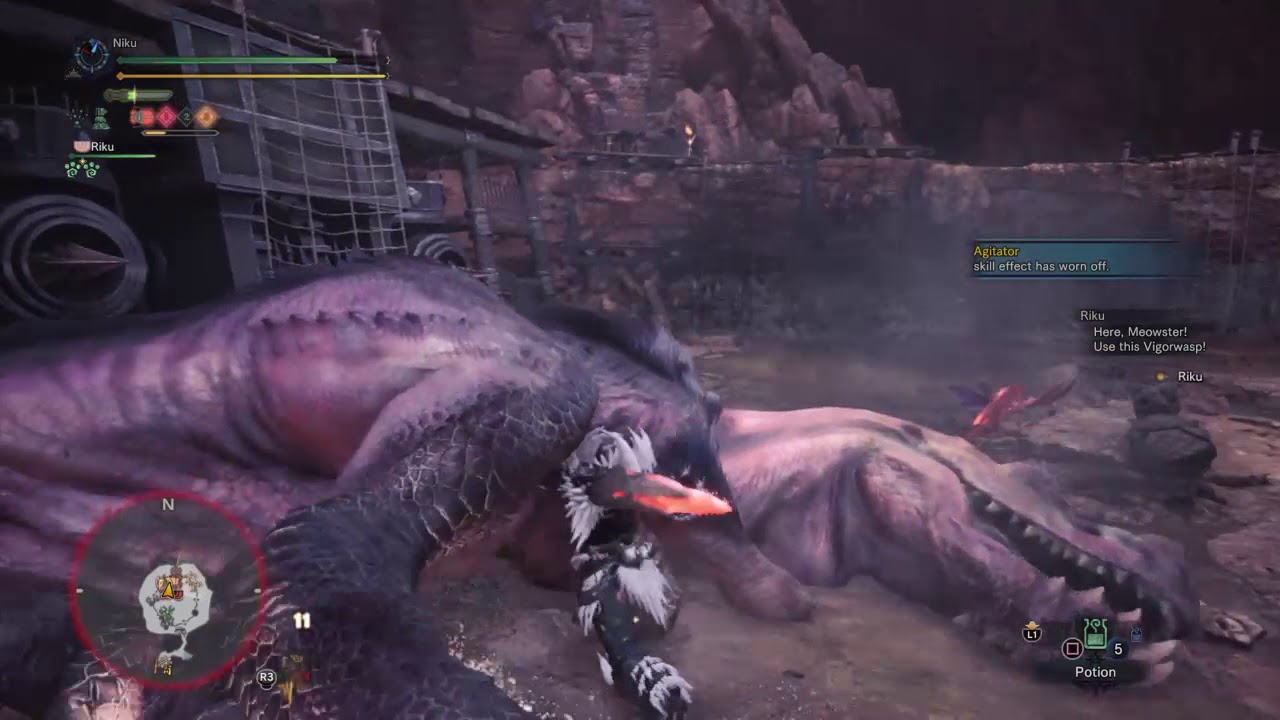 MHW: HR Anjanath w/ Insect Glaive
