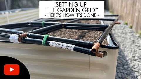 💧 How Garden Grid™️ Watering Systems Assemble. Start to finish + The Riser Tube