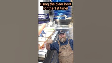 Every CNC maker needs one of these! #woodworking #cnc #clearboot