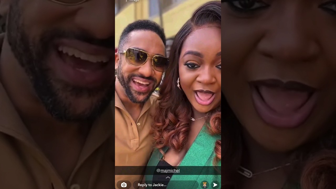 Jackie Appiah was shocked Majid Michel want babies with her 😳😳