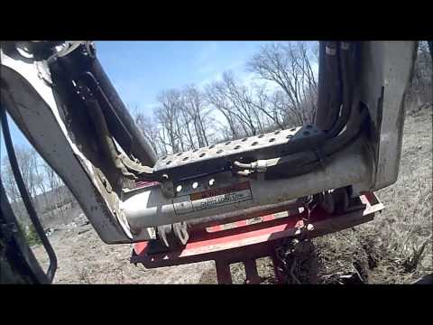 Our Rental Stump Puller