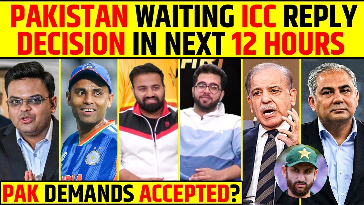 🔴BIG CALL LOADING PAKISTAN? WAITING FOR ICC REPLY FINAL DECISION IN 12 HOURS? 