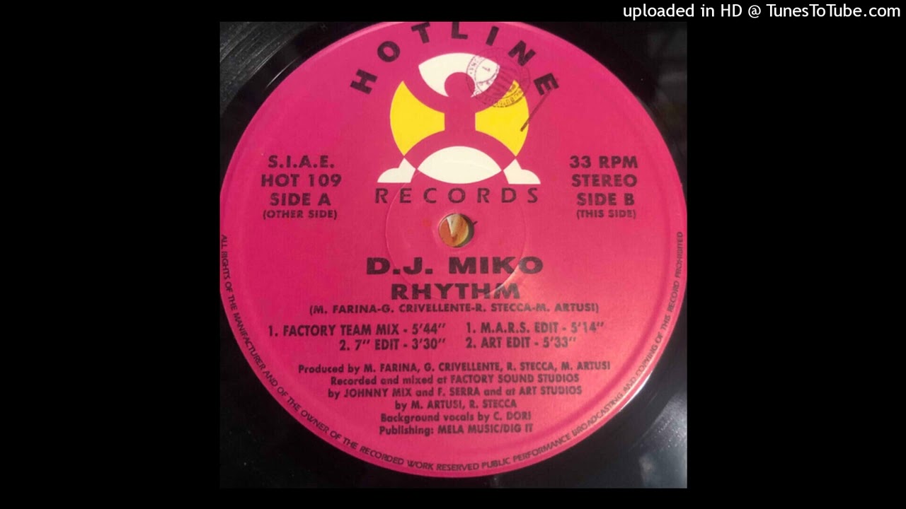 Assista a Dj Miko - Rhythm (7' Edit) 1994 no YouTube Assista a Dj Miko - Rhythm (7' Edit) 1994 no YouTube