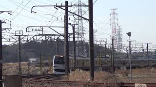 E217系成田線(4191F) 酒々井~佐倉