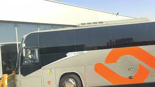 yutong ZK6121HQ DB route 333 in beer sheva (ZF Ecolife fast idle)
