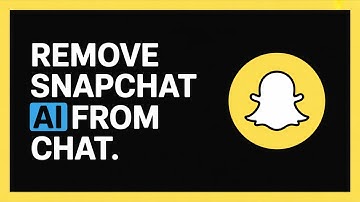 How to remove Snapchat AI from chat
